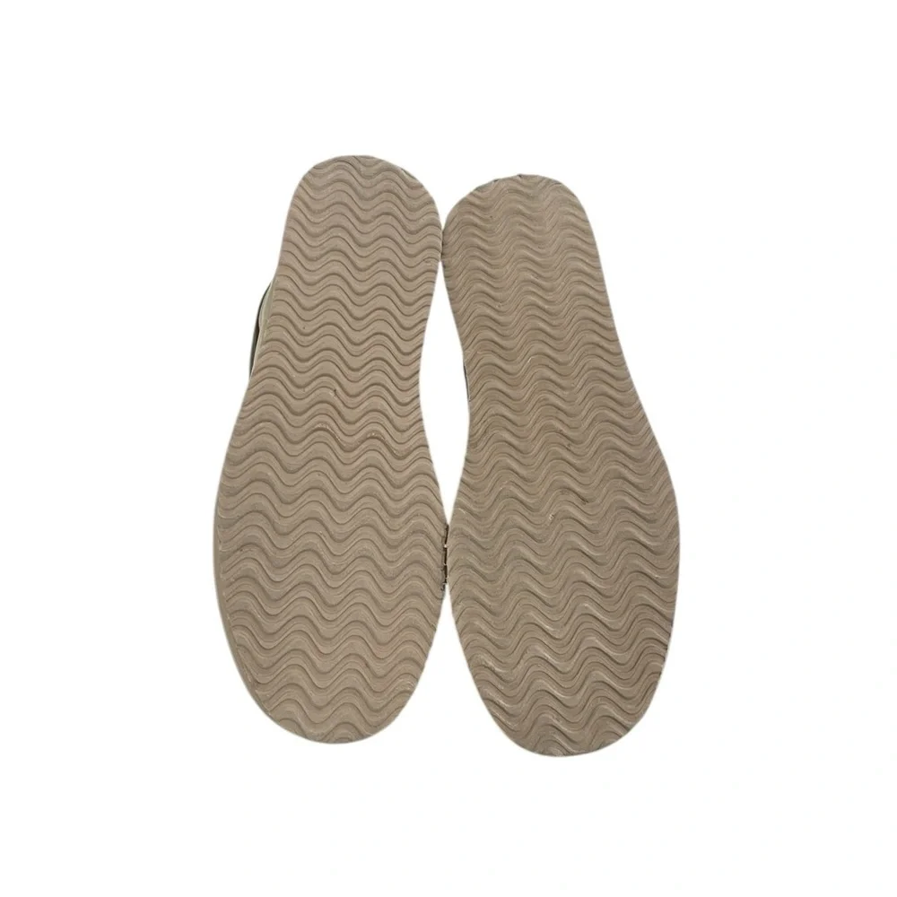 Zac Zac Posen Yennifer Leather Slip On Sneakers  SZ 7.5 Bone Cream